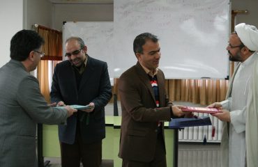 مراسم تودیع و معارفه مدیر حوزه حراست دانشگاه برگزار شد