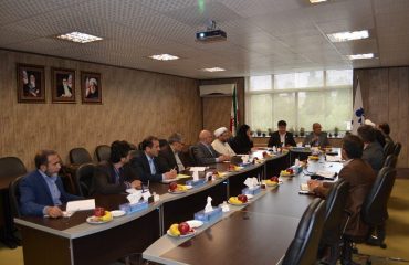 جلسه مشترک هیأت رئیسه دانشگاه گلستان و دانشگاه دامغان