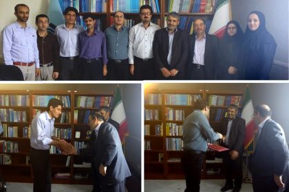 rew از کارشناسان آزمایشگاه مرکزی دانشگاه تقدیر شد