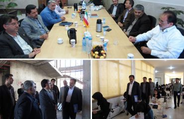 نشست مشترک نماینده مجلس و فرماندار دامغان با ریاست