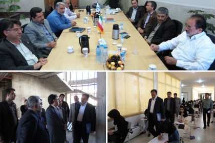neshast نشست مشترک نماینده مجلس و فرماندار دامغان با ریاست