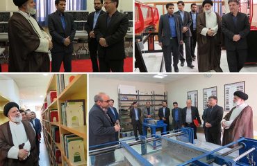بازدید امام جمعه دامغان از دانشگاه دامغان