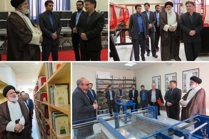 jome بازدید امام جمعه دامغان از دانشگاه دامغان