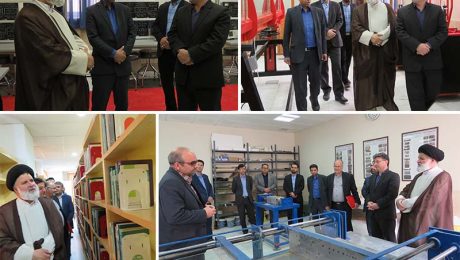 بازدید امام جمعه دامغان از دانشگاه دامغان