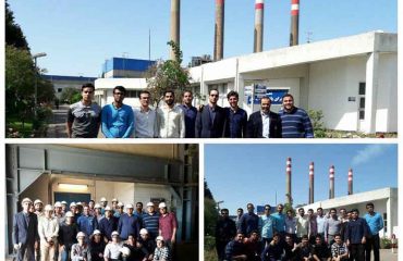 بازدید علمی دانشجویان مهندسی مکانیک دانشگاه دامغان از نیروگاه