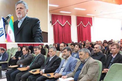 حضور دکتر ضرغام، رئیس صندوق حمایت از پژوهشگران و فناوران کشور در دانشگاه دامغان حضور دکتر ضرغام، رئيس صندوق حمايت از پژوهشگران و فناوران کشور در دانشگاه دامغان