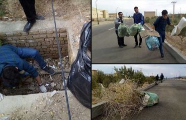 برنامه چالش زباله و تهديد محيط زيست در دانشگاه دامغان برگزار شد