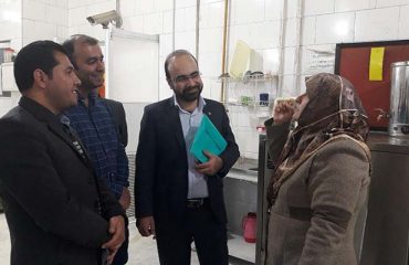 بازديد مدير تسهيلات صندوق رفاه دانشجويان کشور از امکانات رفاهي دانشگاه دامغان