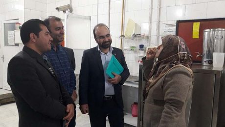 بازديد مدير تسهيلات صندوق رفاه دانشجويان کشور از امکانات رفاهي دانشگاه دامغان