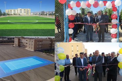 دو طرح ورزشی دانشگاه دامغان به بهره برداری رسید دو طرح ورزشي دانشگاه دامغان به بهره برداري رسيد