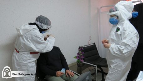اجرای طرح پایش و غربالگری حاج قاسم سلیمانی در دانشگاه دامغان