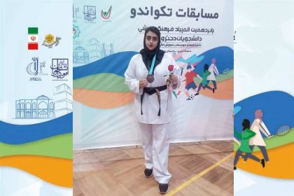 خانم-کرمانی-تکواندو