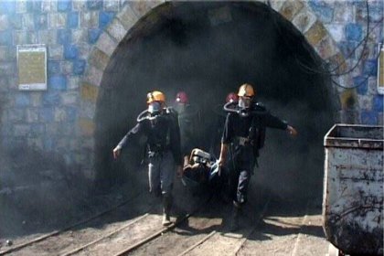حادثه+معدن+طزره+دامغان+